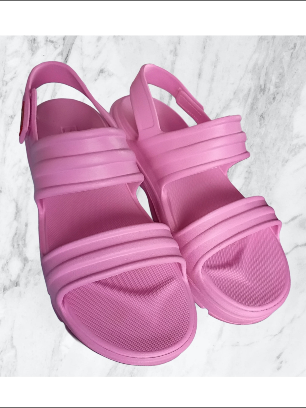 Hunter Bloom Algae Foam Sandals for Women -Pink Fizz 10 (UK8 / EU 42) - Picture 3 of 7